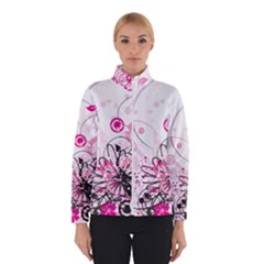 Wreaths Frame Flower Floral Pink Black Winterwear by Mariart