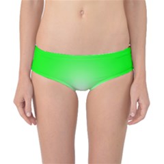 Heart Rhythm Inner Green Red Classic Bikini Bottoms by Mariart