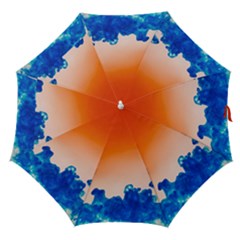 Simulate Weather Fronts Smoke Blue Orange Straight Umbrellas by Mariart