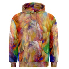 Rainbow Color Splash Men s Pullover Hoodie by Mariart