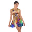 Rainbow Color Splash Cotton Racerback Dress View1