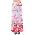 Love Heart Butterfly Pink Leaf Flower Pants View1