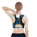 Abstraction Sports Bra With Pocket View2