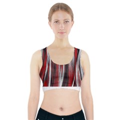 Abstraction Sports Bra With Pocket