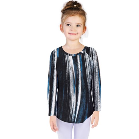 Abstraction Kids  Long Sleeve Tee by Valentinaart