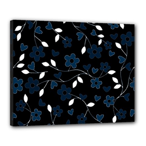 Floral pattern Canvas 20  x 16 