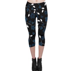 Floral pattern Capri Leggings 