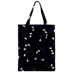 Floral pattern Zipper Classic Tote Bag