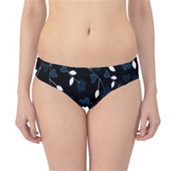 Floral pattern Hipster Bikini Bottoms