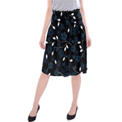 Floral pattern Midi Beach Skirt