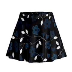 Floral pattern Mini Flare Skirt