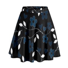 Floral pattern High Waist Skirt