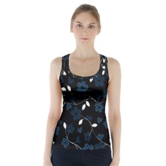 Floral pattern Racer Back Sports Top