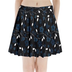 Floral pattern Pleated Mini Skirt