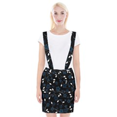 Floral pattern Braces Suspender Skirt