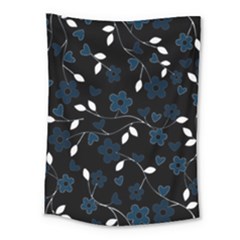 Floral pattern Medium Tapestry