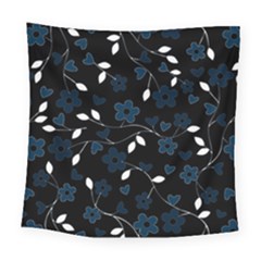 Floral pattern Square Tapestry (Large)