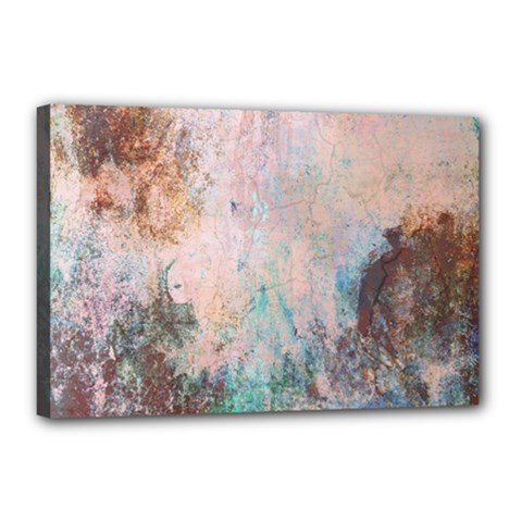 Cold Stone Abstract Canvas 18  X 12  by digitaldivadesigns