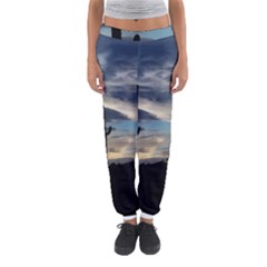 Cactus Sunset Women s Jogger Sweatpants by JellyMooseBear