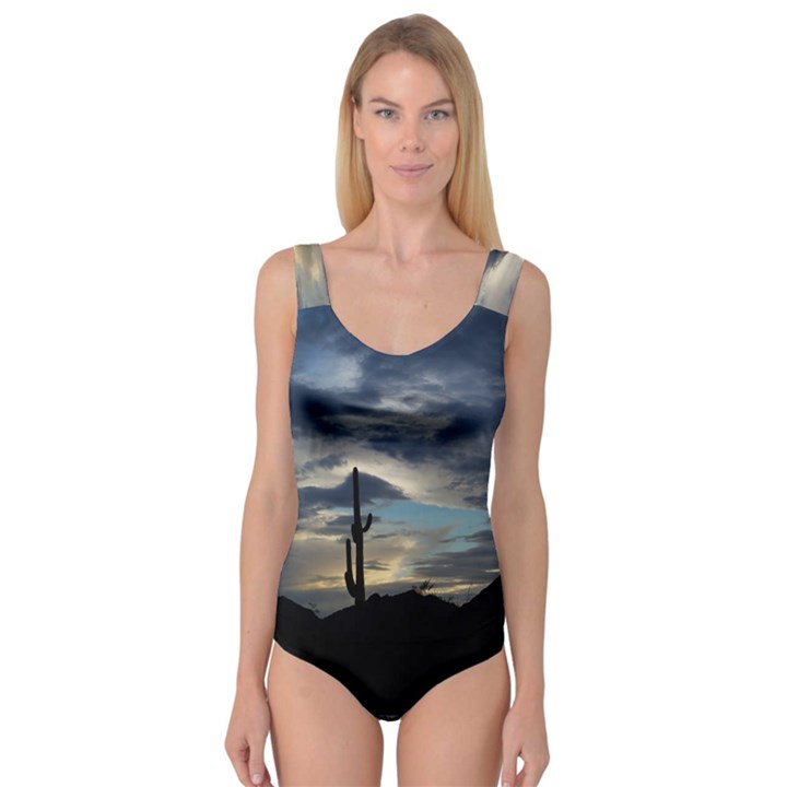 Cactus Sunset Princess Tank Leotard 