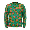 Tiled Circular Gradients Men s Sweatshirt View1