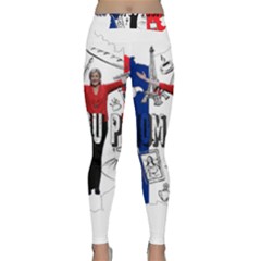 Marine Le Pen Classic Yoga Leggings by Valentinaart