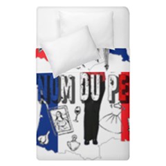 Marine Le Pen Duvet Cover Double Side (single Size) by Valentinaart