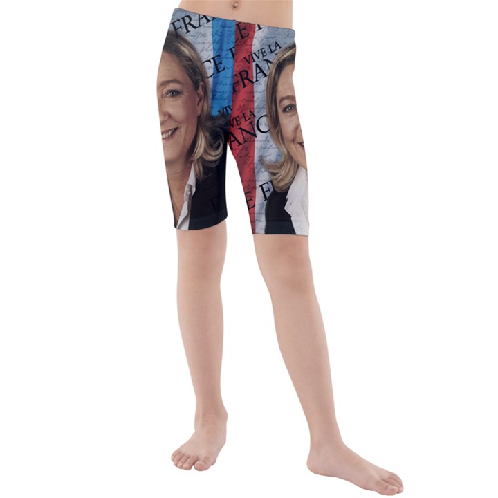 Marine Le Pen Kids  Mid Length Swim Shorts