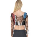 Marine Le Pen Long Sleeve Crop Top View2