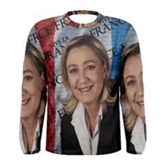 Marine Le Pen Men s Long Sleeve Tee by Valentinaart