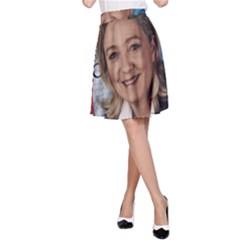 Marine Le Pen A-line Skirt by Valentinaart