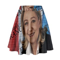 Marine Le Pen High Waist Skirt by Valentinaart