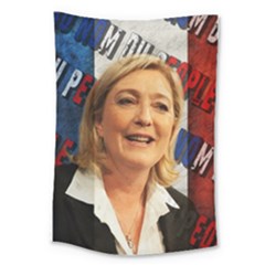 Marine Le Pen Large Tapestry by Valentinaart