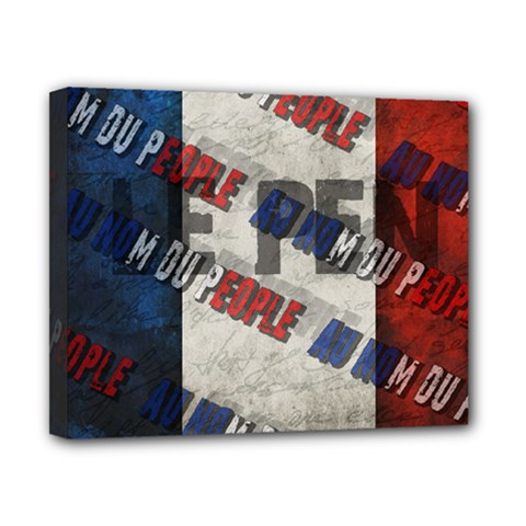 Marine Le Pen Canvas 10  X 8  by Valentinaart