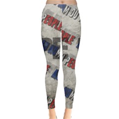 Marine Le Pen Leggings  by Valentinaart