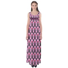 Makeup Empire Waist Maxi Dress by Valentinaart