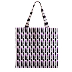 Makeup Zipper Grocery Tote Bag by Valentinaart