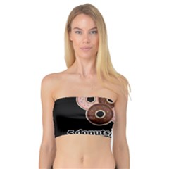 Five Donuts In One Minute  Bandeau Top by Valentinaart