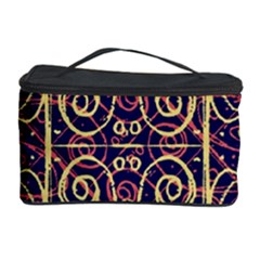 Tribal Ornate Pattern Cosmetic Storage Case by dflcprints