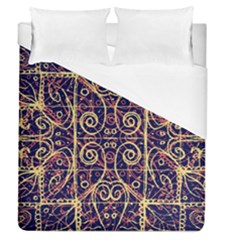 Tribal Ornate Pattern Duvet Cover (queen Size) by dflcprints