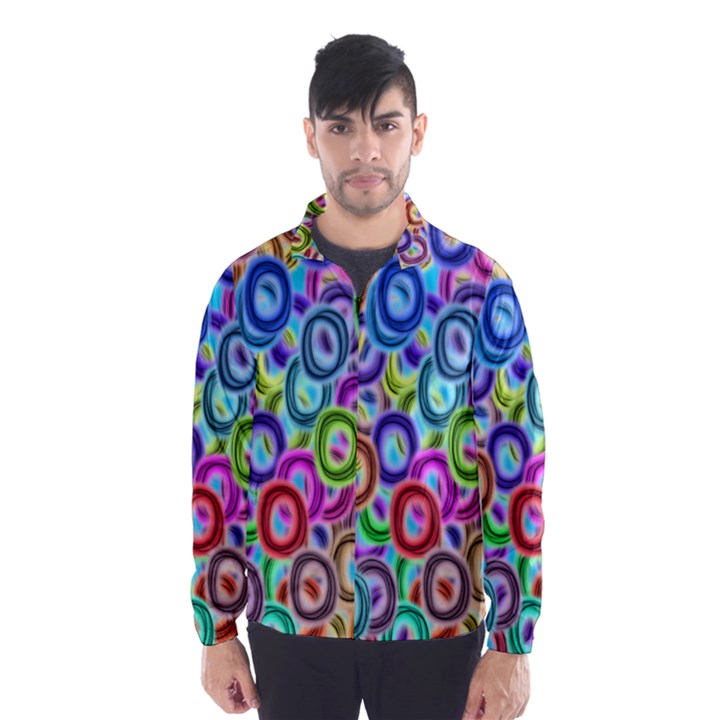 Colorful ovals              Wind Breaker (Men)