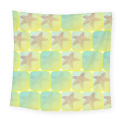 Starfish Square Tapestry (large) by linceazul