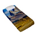 Snowy Andes Mountains, El Chalten, Argentina Fitted Sheet (Single Size) View2