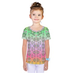 Summer Bloom In Festive Mood Kids  One Piece Tee