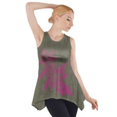 Ganja Pink Side Drop Tank Tunic by getstonedinstyle