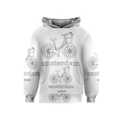 Amsterdam Kids  Pullover Hoodie by Valentinaart