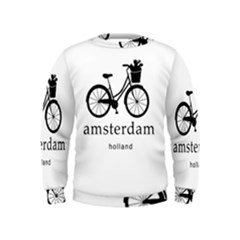 Amsterdam Kids  Sweatshirt by Valentinaart