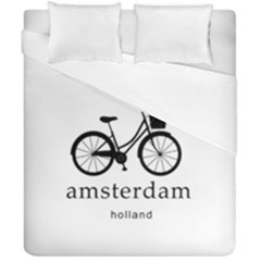 Amsterdam Duvet Cover Double Side (california King Size) by Valentinaart