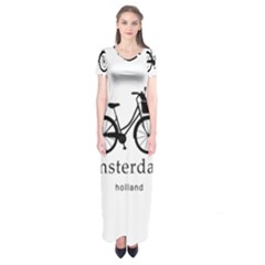 Amsterdam Short Sleeve Maxi Dress by Valentinaart