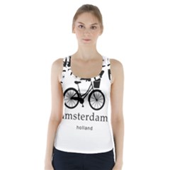 Amsterdam Racer Back Sports Top by Valentinaart